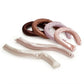 Kitsch Flexi Rods Hair Rollers Rosewood 6pk - Imperfect Box