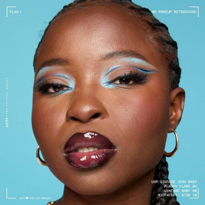 NYX Professional Makeup Epic Wear Glitz Waterproof Metallic Liquid Eyeliner Shimmer Stitch 0.03fl oz - Imperfect Box