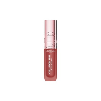L'Oreal Paris Paradise Hyaluron Tint Lip Stain Serum 004 Tea Time 0.16 fl oz - Imperfect Container