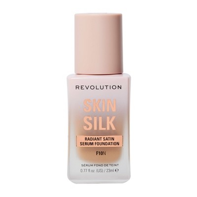 Makeup Revolution Skin Silk Serum Foundation F10N 0.77floz - New