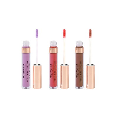 Profusion Cosmetics Frosted Snow Sparkle Frosted Lip Gloss Set 1.2 oz - Imperfect Box