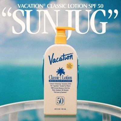 Vacation Classic Lotion Sunscreen SPF 50 20 fl oz - Imperfect Container