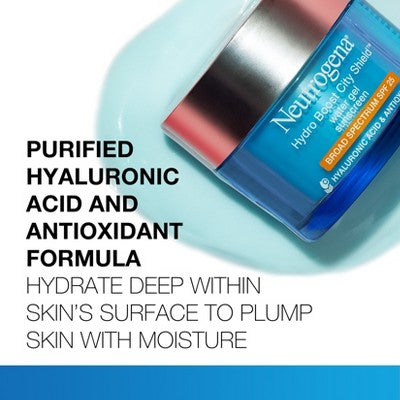 neutrogena hydro boost box (2 pack) Neutrogena Hydro Boost Hyaluronic Acid Water Cream, Face Moisturizer, 0.5 fl oz
