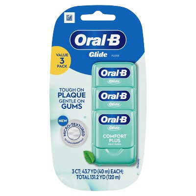 Oral-B Glide Pro-Health Comfort Plus Dental Floss Extra Soft 3pk - Imperfect Box