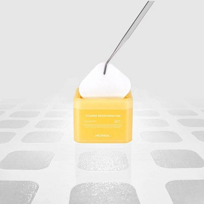 MEDIHEAL Vitamide Brightening Toner Pads 100ct - Imperfect Box
