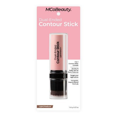 MCoBeauty Dual-Ended Contour Stick Light/Medium 0.5oz - New