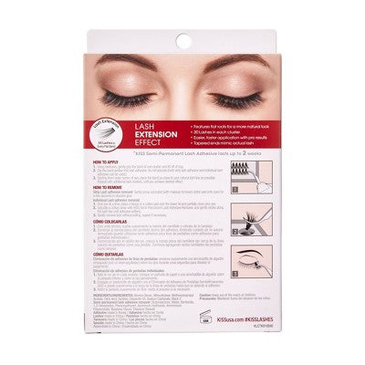 Kiss Lash Couture Lash Extension Kit Lash Clusters 44ct - Imperfect Box