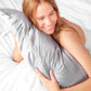 Kitsch Queen Size Satin Standard Pillowcase Silver - Imperfect Box