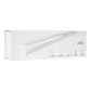 Kristin Ess Titanium Flat Iron Hair Straightener and Curler Dual Voltage 1.25" - Imperfect Box