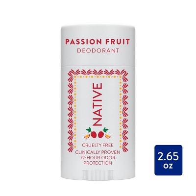 Native Deodorant for Women & Men - Limited Edition Jarritos Passion Fruit 2.65oz - New