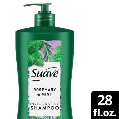 Suave Invigorating Pump Shampoo Rosemary &#38; Mint - 28 fl oz