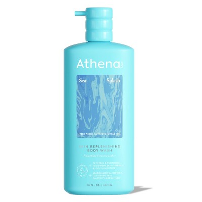 Athena Club Skin Replenishing Body Wash Sea Splash 18 fl oz - Imperfect Container