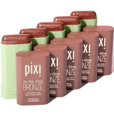 Pixi On The Glow Bronze Tinted Moisturizer Stick Bronzer Beach Glow 0.6oz - Imperfect Box