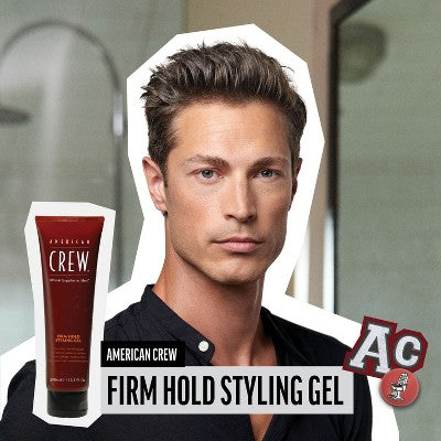 American Crew Men's Firm Hold and Non-Flaking Hair Styling Gel 8.4 fl oz - New