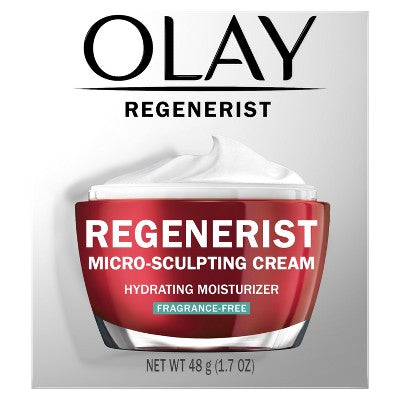 Olay Regenerist Face Moisturizer Micro-Sculpting Cream 1.7oz - Imperfect Box