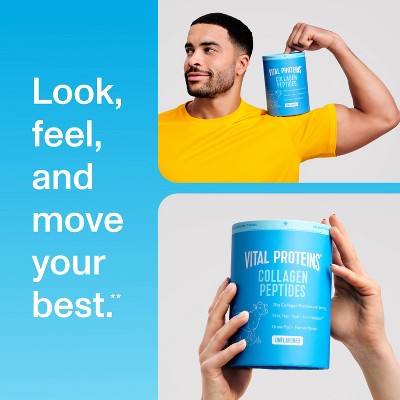 Vital Proteins Collagen Peptides Unflavored Powder 20oz - Imperfect Container