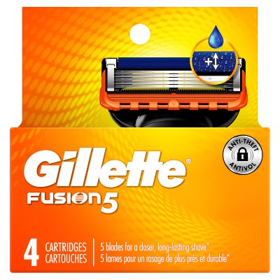 Gillette Fusion5 Men's Razor Blade Refills 4ct - Imperfect Box