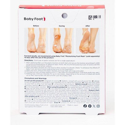 Baby Foot Original Exfoliation Foot Peel Lavender 2.4 fl oz - Imperfect Box