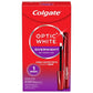 Colgate Optic White Overnight Teeth Stain Remover, 21 Nightly Treatments, Hydrogen Peroxide Teeth Whitening Pen Gel 0.08 fl oz - Imperfect Box