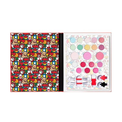 Lip Smacker Hello Kitty Beauty Book Cosmetic Set Pink 0.81oz/25pc - Imperfect Container