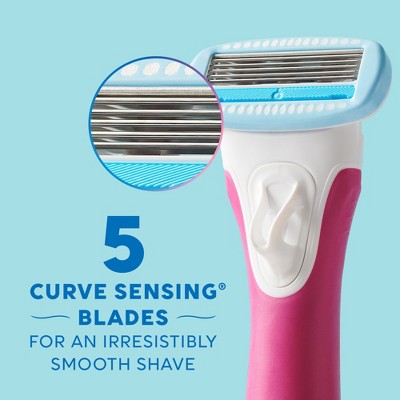 Schick Hydro Silk TrimStyle Women's Razor with Bikini Trimmer 1 Razor Handle & 1 Refill - Imperfect Box