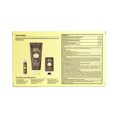 Sun Bum Road Tripper Sunscreen Kit 3ct - Imperfect Box