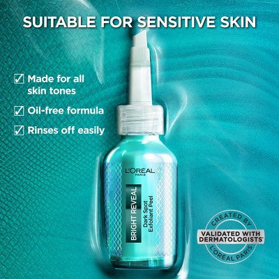 L'Oreal Paris Bright Reveal Dark Spot Exfoliant Peel - Imperfect Box