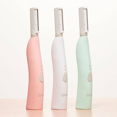 Spa Sciences SIMA Deluxe Sonic Dermaplaning Tool for Exfoliation & Peach Fuzz Removal - Imperfect Box