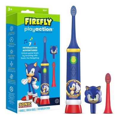 Firefly Play Action Electric Toothbrush Sonic the Hedgehog - Imperfect Box