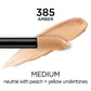 L'Oreal Paris Infallible Full Coverage, Waterproof Concealer 385 Amber 0.33 fl oz - Imperfect Container