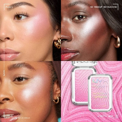 NYX Professional Makeup Buttermelt Powder Highlighter 15 U Butta Werk 0.17 oz - New