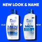 Head & Shoulders Men's 2-in-1 Shampoo and Conditioner, Anti-Dandruff Treatment, Full Thick for Daily Use, Paraben-Free 28.2 fl oz - Imperfect Container