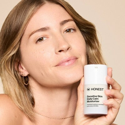 Honest Beauty Sensitive Skin Daily Calm Moisturizer 1.7 fl oz - Imperfect Box