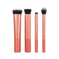 Real Techniques Face Base Makeup Brush Kit 4pc - New