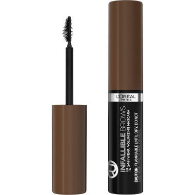L'Oreal Paris Infallible Brows 24H Volumizing Eyebrow Mascara 5 Brunette 0.13 fl oz - Imperfect Box