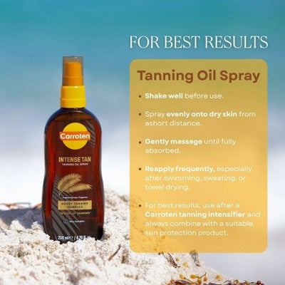 Carroten Intensive Tanning Oil Spray 6.7 fl oz - Imperfect Container