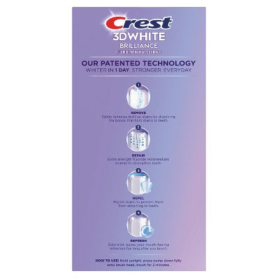 Crest 3D White Deep Stain Remover Daily Toothpaste - Ultra White - 3.1oz