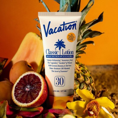 Vacation Classic Lotion SPF 30  6 fl oz - Imperfect Container