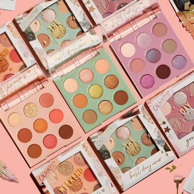 ColourPop 9-Pan Eyeshadow Makeup Palette Gone Metal 0.3oz - Imperfect Box