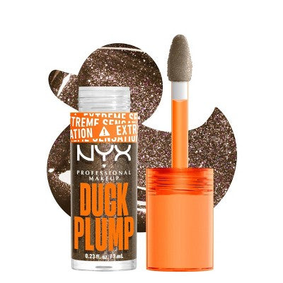 NYX Professional Makeup Duck Plump High Pigment Plumping Lip Gloss Onyxpected 0.23 fl oz - New