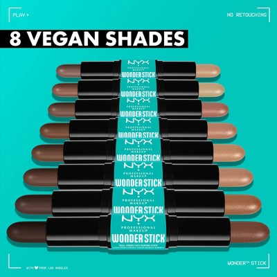 NYX Professional Makeup Wonder Stick 2-in-1 Highlight & Contour 02 Universal Light 0.28oz - New