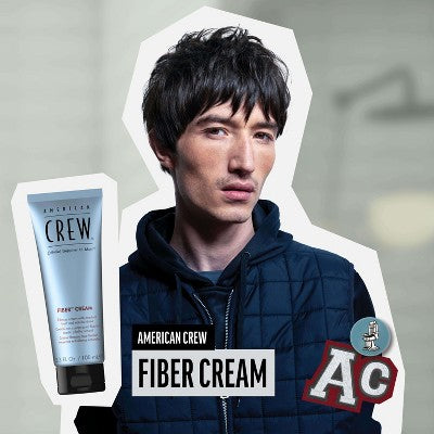 American Crew Fiber Hair Styling Cream  3.3 fl oz - New