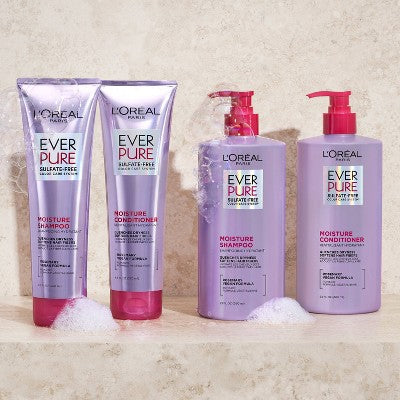 L'Oreal Paris EverPure Moisture Rosemary Oil Conditioner for Dry Hair 23 fl oz - Imperfect Container hi