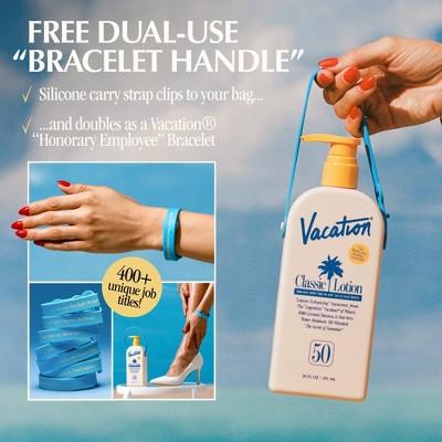 Vacation Classic Lotion Sunscreen SPF 50 20 fl oz - Imperfect Container