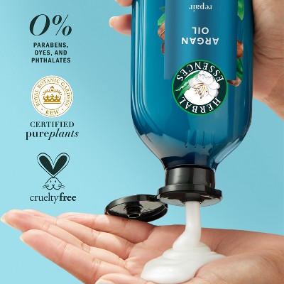 Herbal Essences Pure Plants Blend Argan Oil Repairing Color-Safe Shampoo/Conditioner Dual Pack 13.5 fl oz/2ct - Imperfect Box