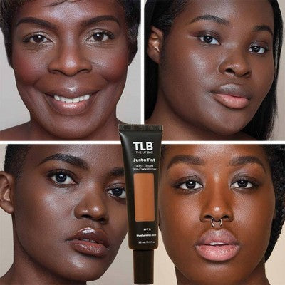 The Lip Bar Just a Tint 3-in-1 Tinted Skin Conditioner with SPF 11 Mahogany Mami 1 fl oz - New
