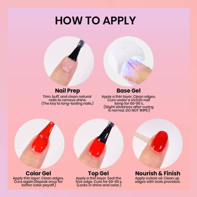 Beetles 12 Colors All In One Nail Polish Starter Kit 12ct - Imperfect Box