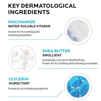 La Roche Posay Cicaplast Hand Lotion Unscented 1.7oz - New