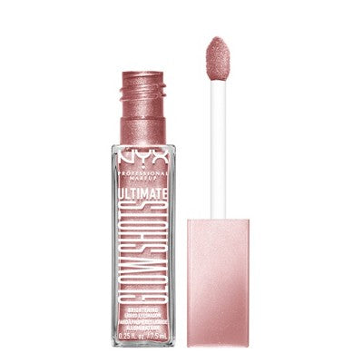 NYX Professional Makeup Ultimate Glow Shots Vitamin C Infused Liquid Eyeshadow Grapefruit Glow 0.25 fl oz - Imperfect Container