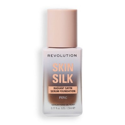 Makeup Revolution Skin Silk Serum Foundation 17NC 0.77 fl oz - New